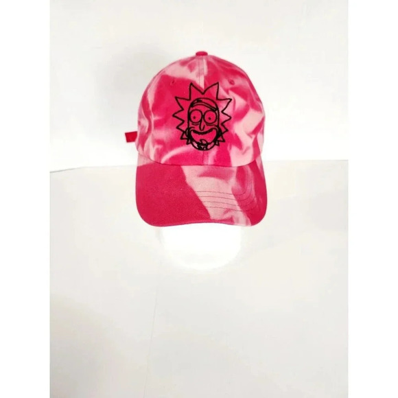 Primitive Apparel Accessories - Primitive x Rick and Morty Rick Tie Dye Strapback Hat Adjustable Cap